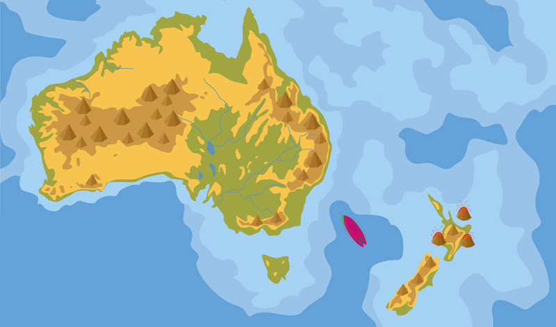 tasmanie nieuws surfplank